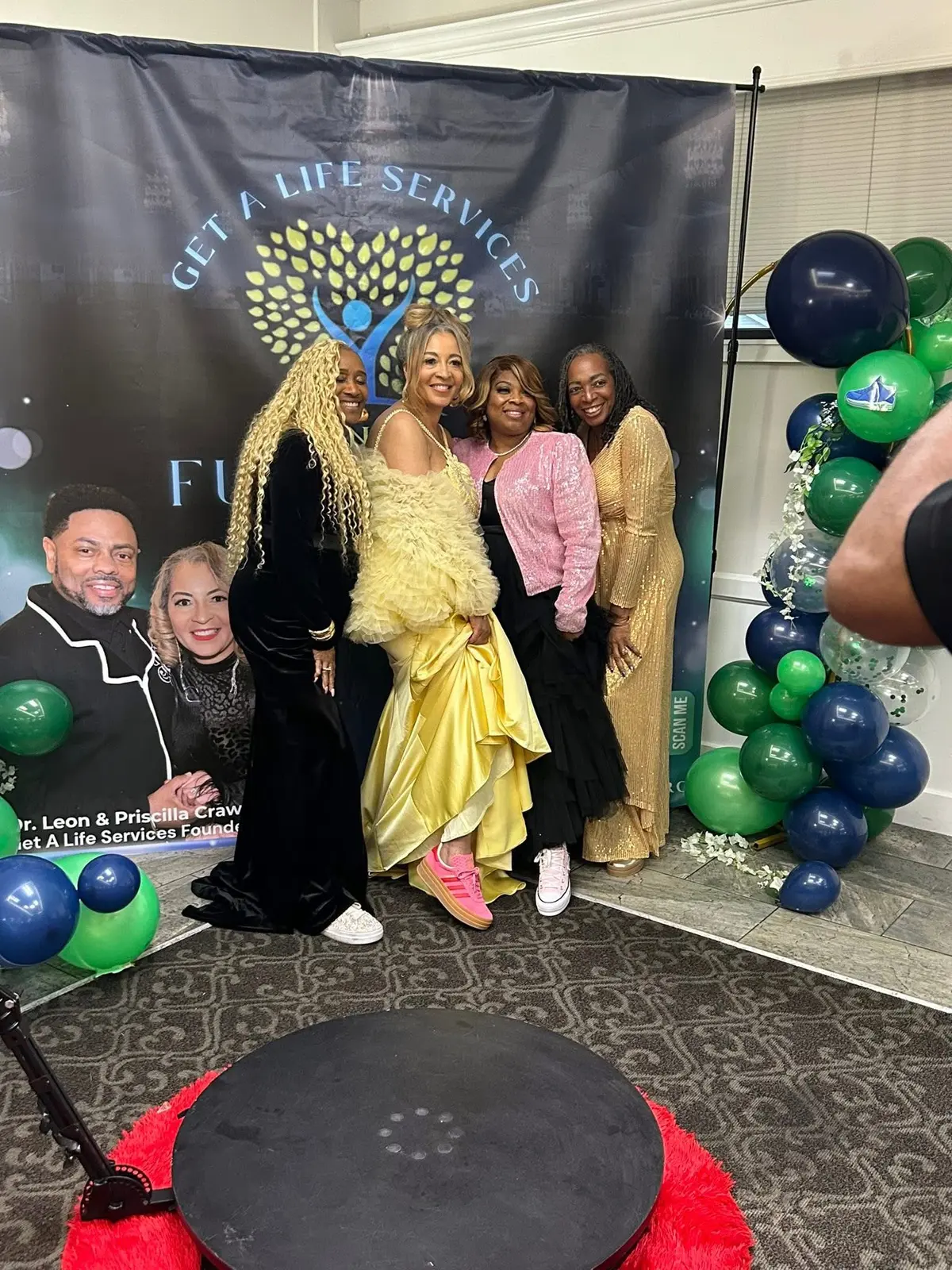 Guests gather at the 1st Annual Sneaker Ball Fundraiser